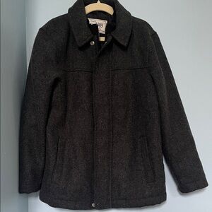 Children’s Place Boys Charcoal Pea Coat